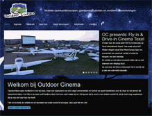 Tablet Screenshot of outdoorcinema.nl
