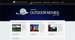 Desktop Screenshot of outdoorcinema.net