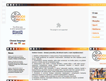 Tablet Screenshot of outdoorcinema.pl